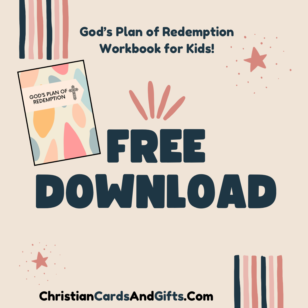 God's Plan of Redemption Workbook for Kids