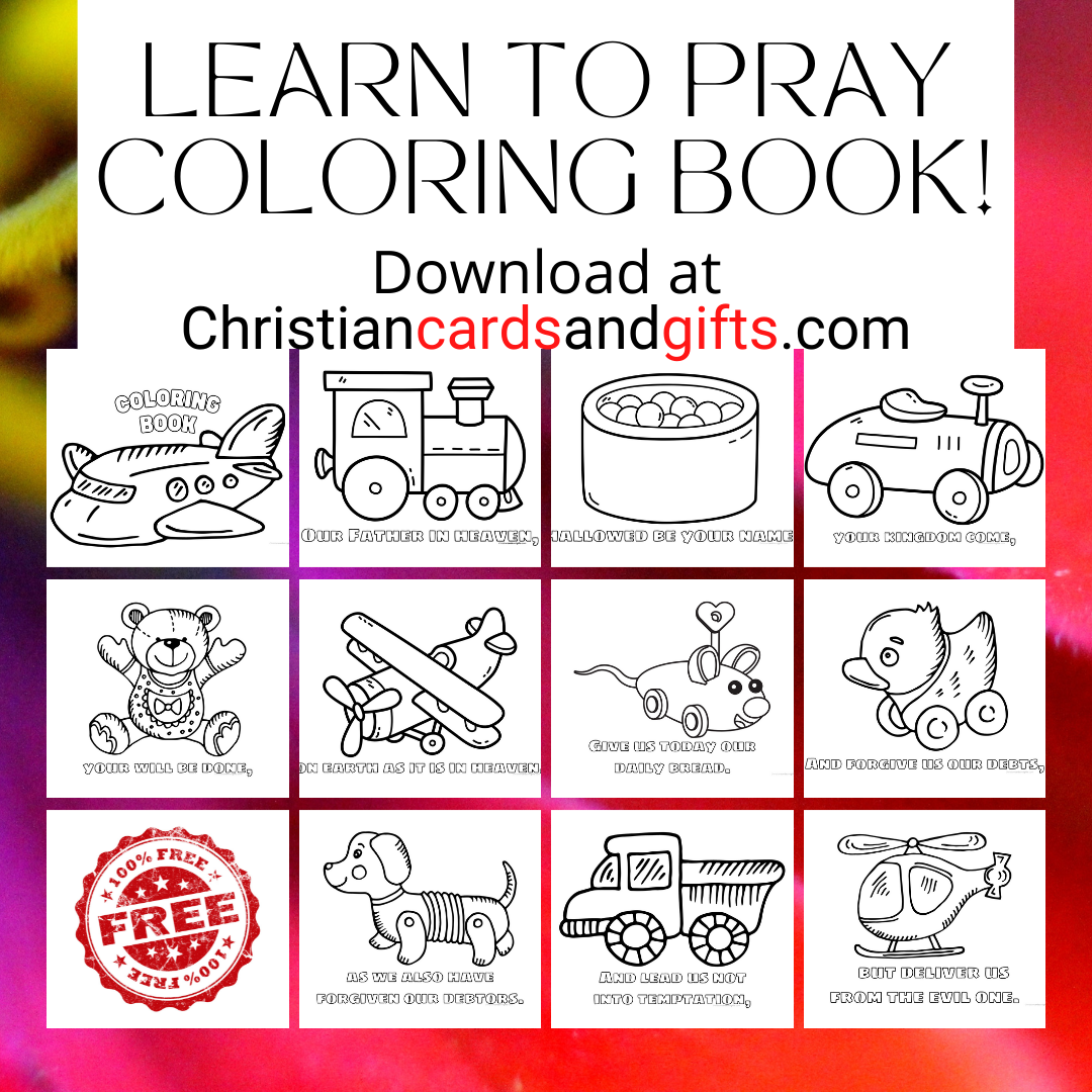 The Lord's Prayer Coloring Sheets