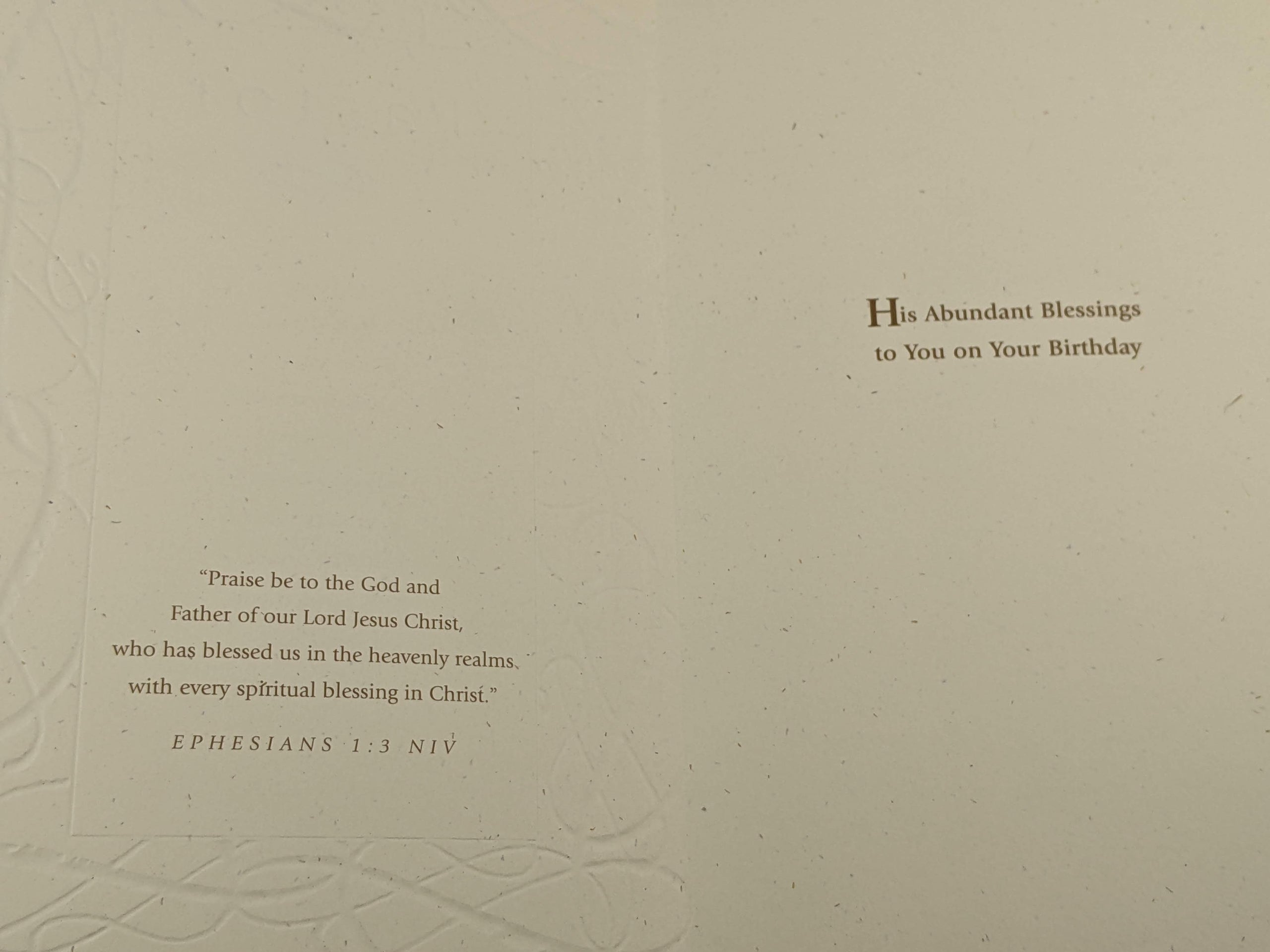 Pastor Birthday Card