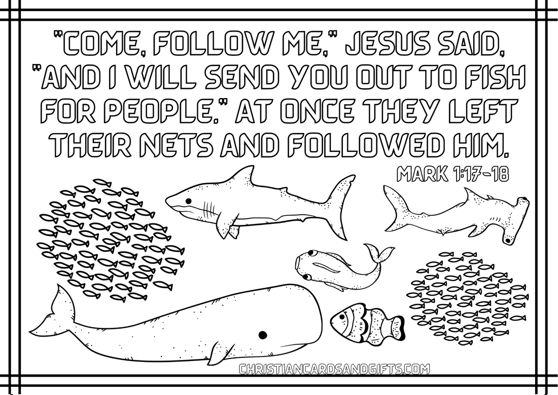 Printable Scripture Coloring Pages
