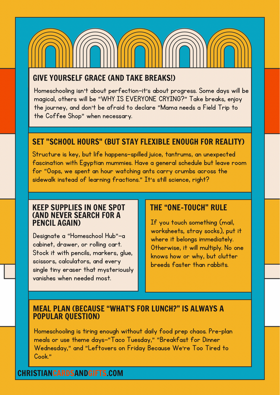 10 ways to stay organized while homeschooling