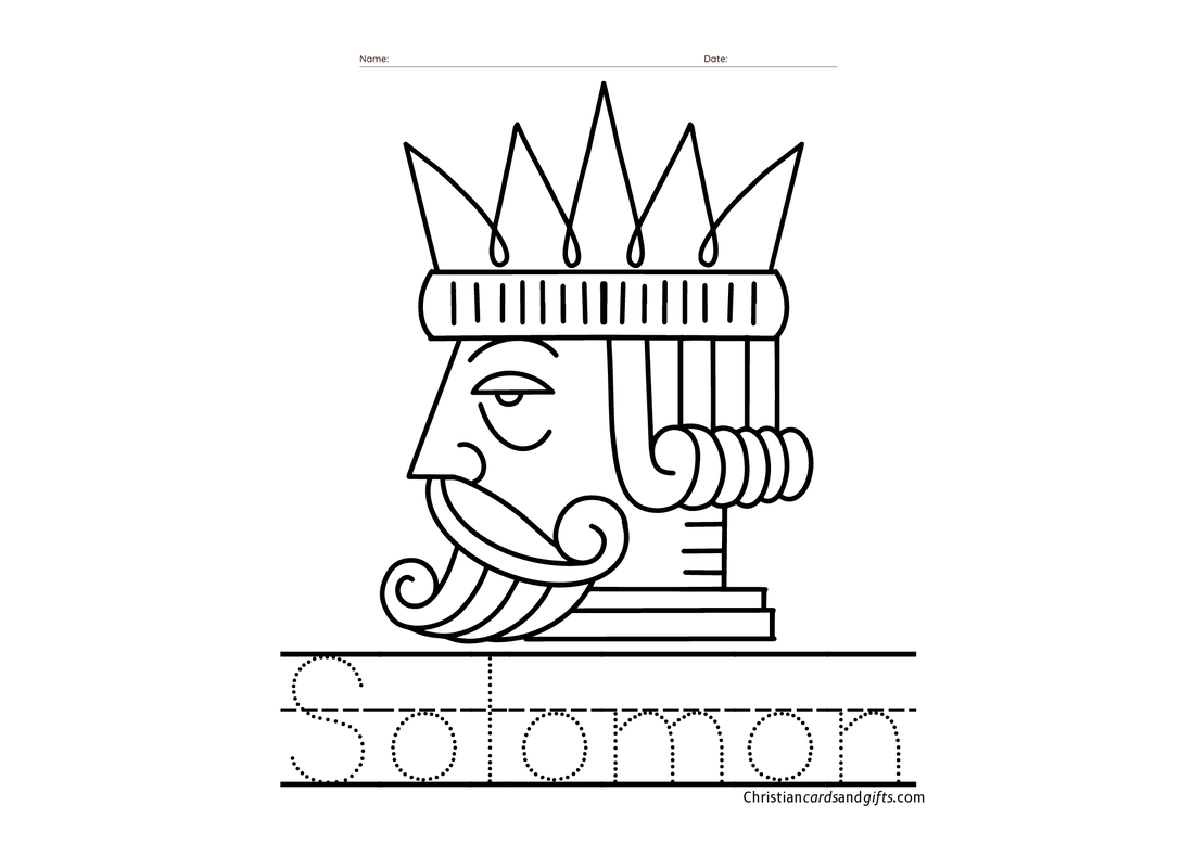 Solomon School Worksheet
