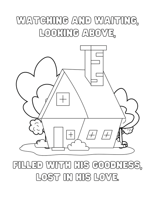 Blessed Assurance Coloring Pages