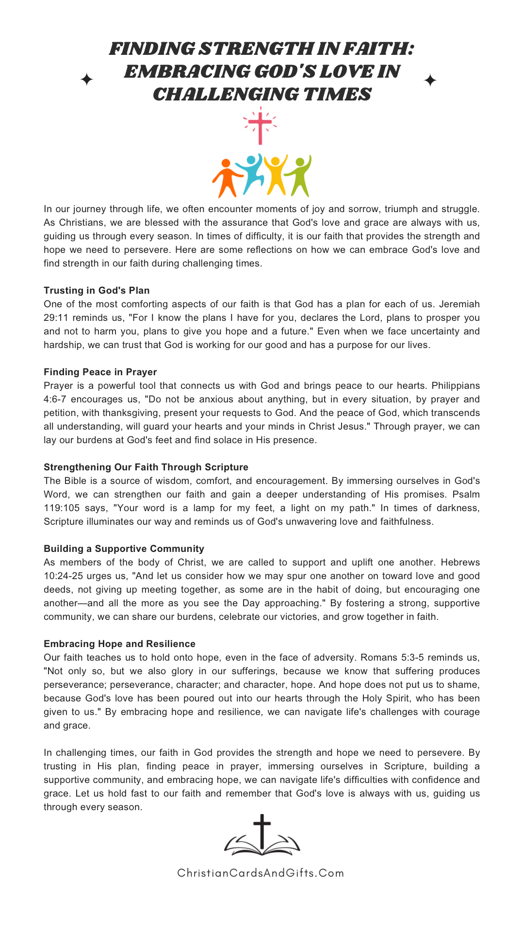 Finding Strength in Faith