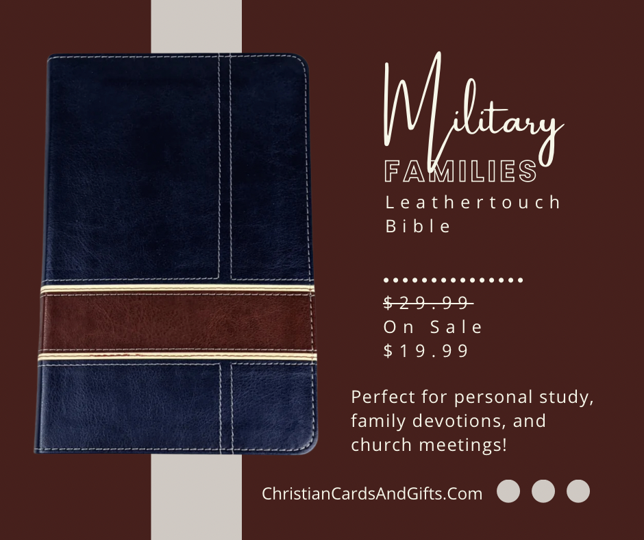 The Military Families' Leather-touch Bible