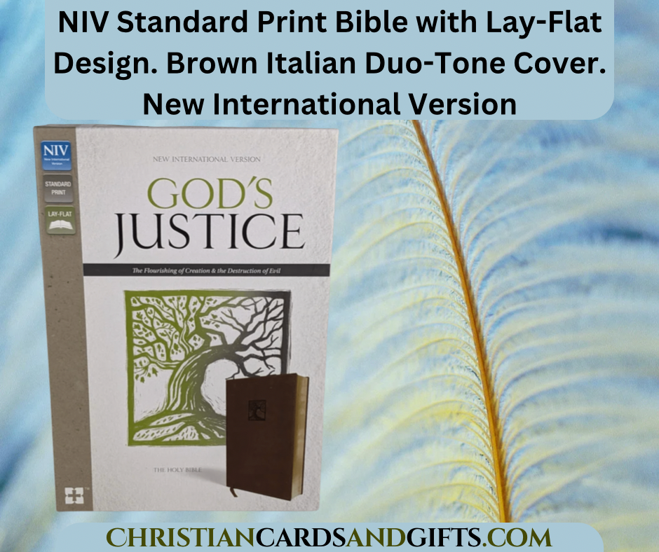 NIV God's Justice Bible
