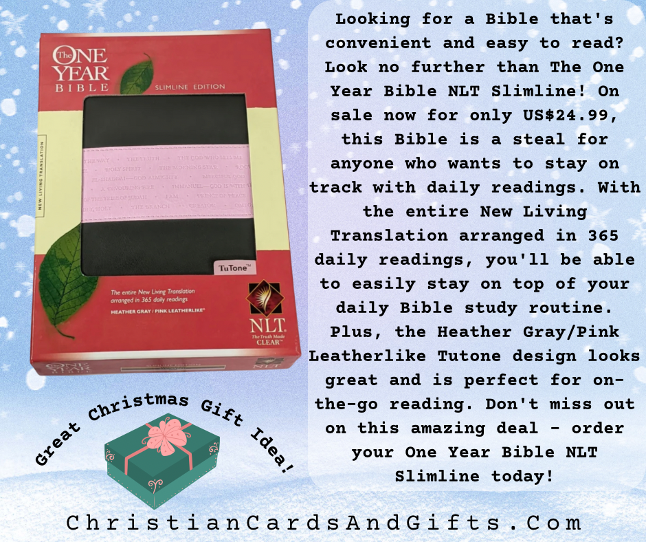 The One Year Bible NLT