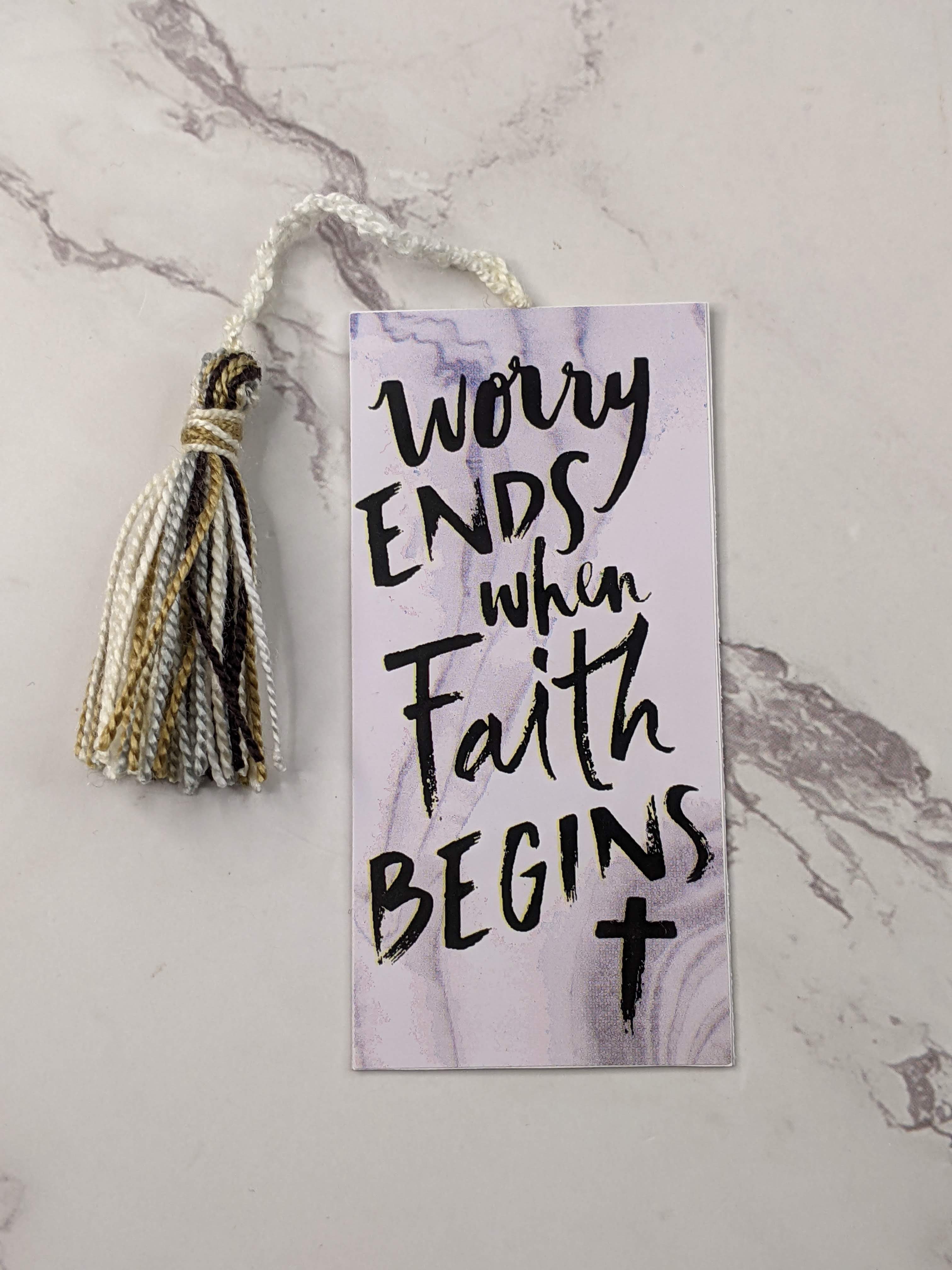 Christian DIY Bookmark