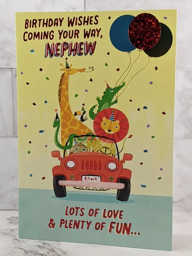 Nephew Birthday Cards