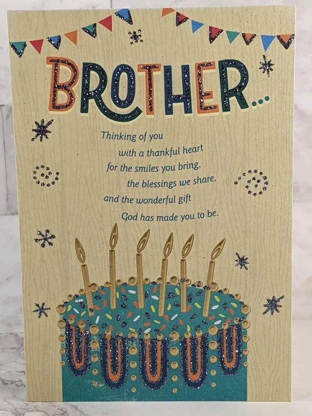 Brother Birthday Cards