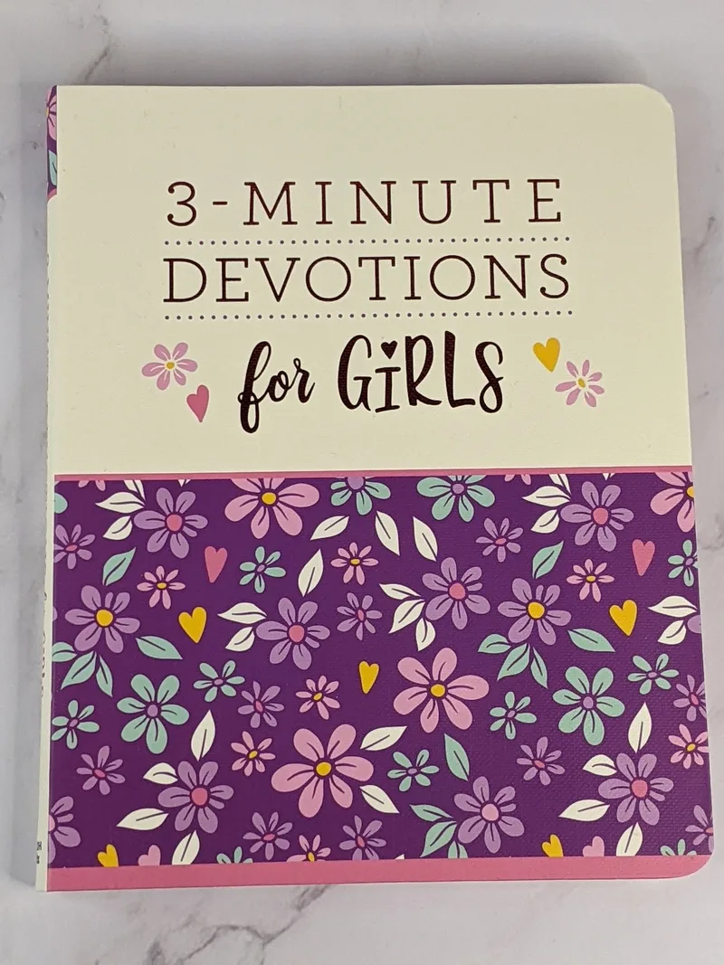 3-Minute Devotions for Girls