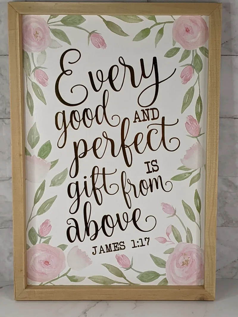 Every Good and Perfect Gift Sign