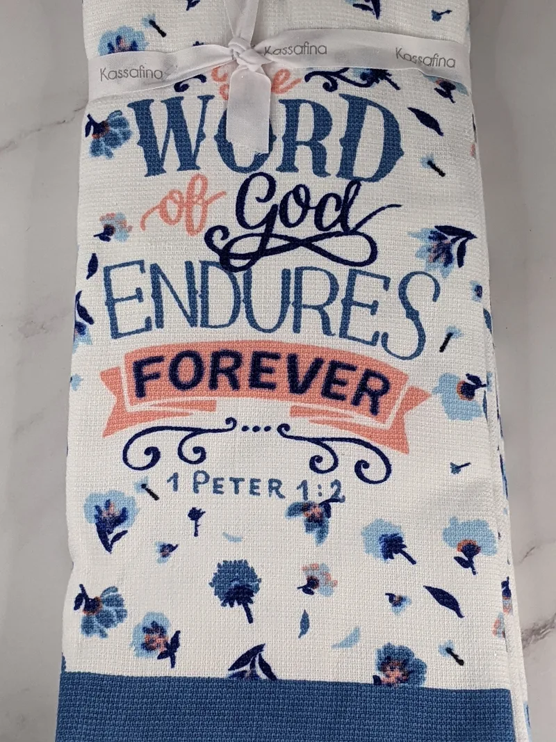 Word of God Endures Hand Towel Set