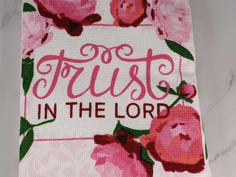 Trust In The Lord Hand Towel Set
