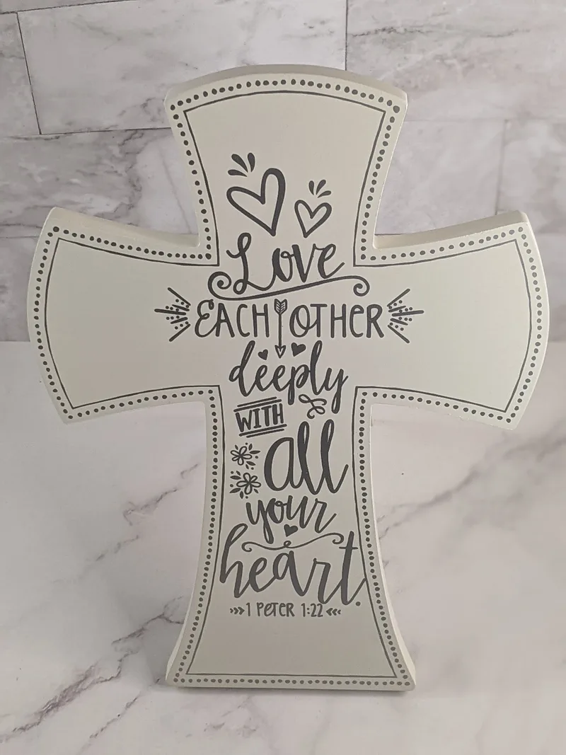 With All Your Heart Cross