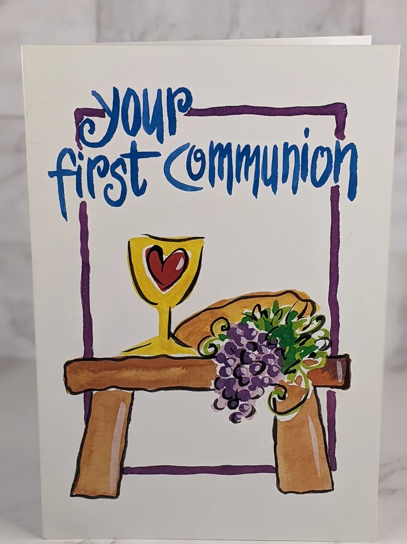 Your First Communion at the Lord's Table Card
