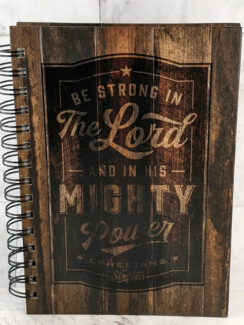 Be Strong Spiral Journal