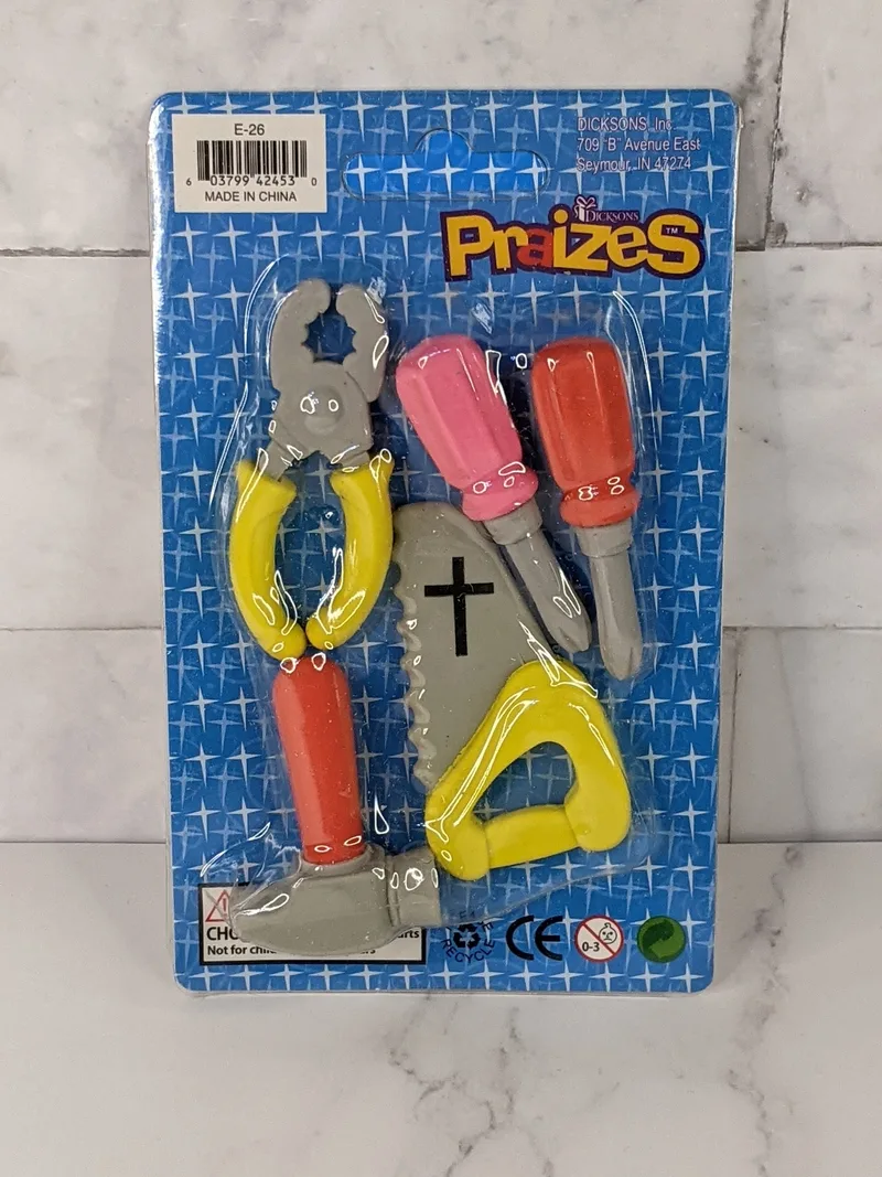 Mini Tool Eraser Set