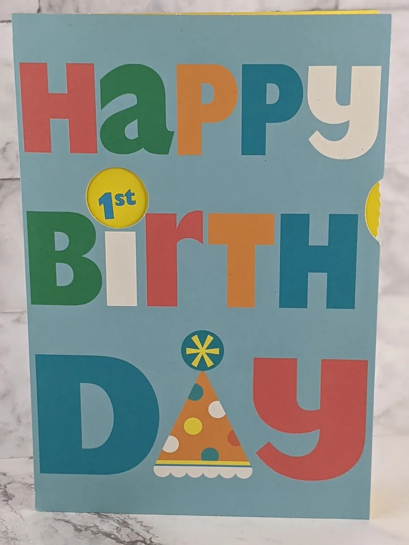 Happy Birthday Card Ages 1-11