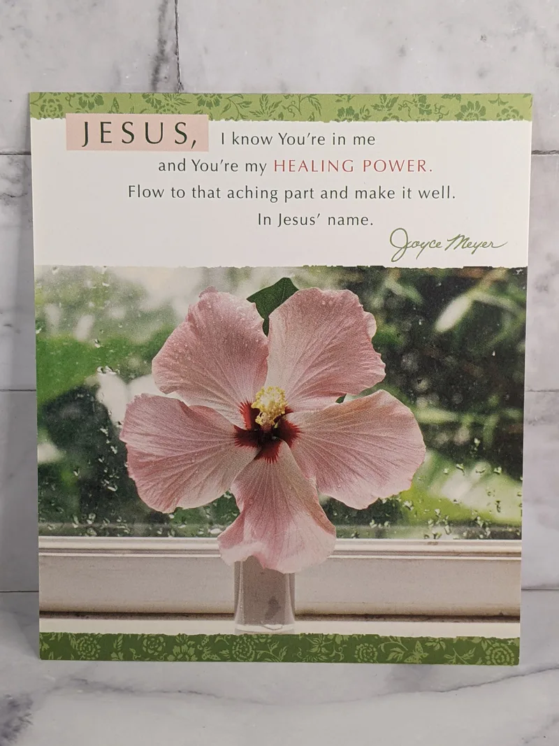 Healing Power of Jesus - Card