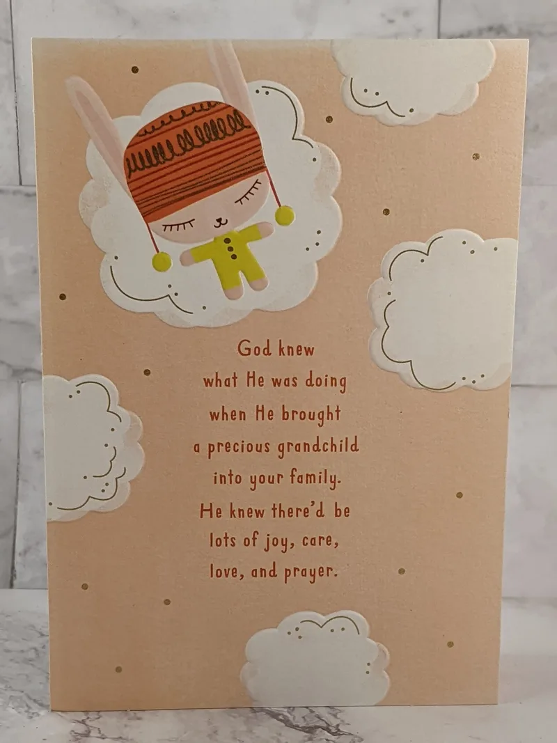 Precious Grandchild Congratulations Card