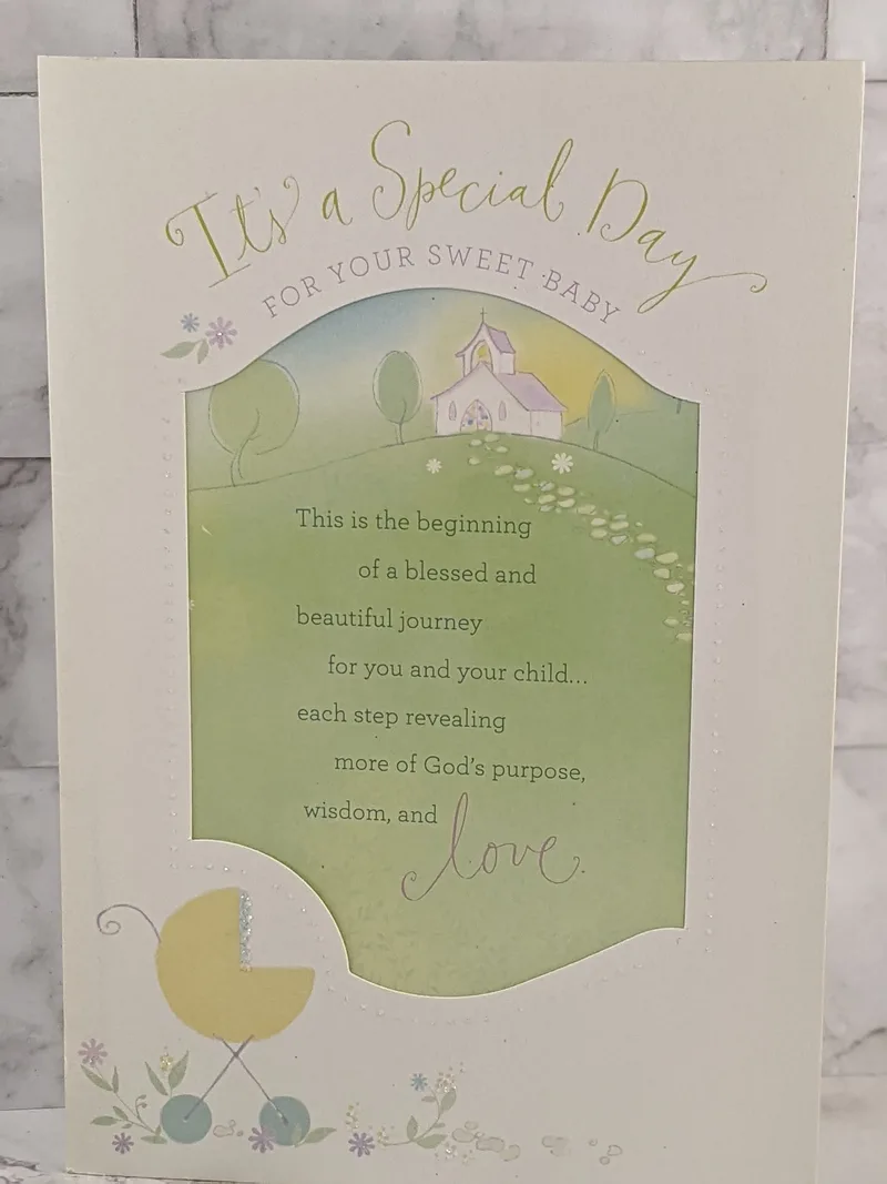 Special Day for Sweet Baby Card