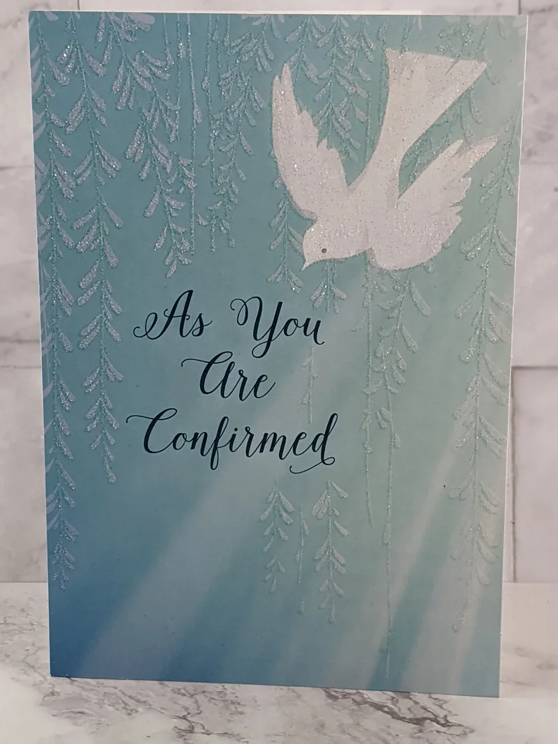 Confirmed Special Day Card