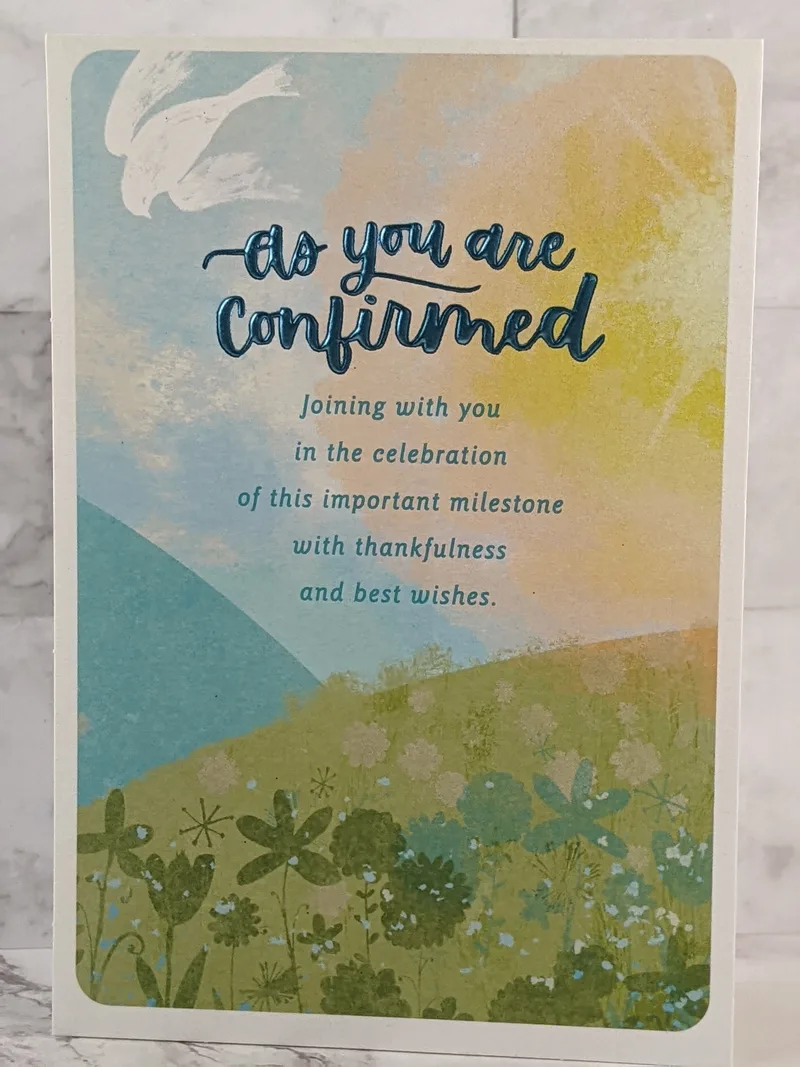 Confirmed Celebration Card
