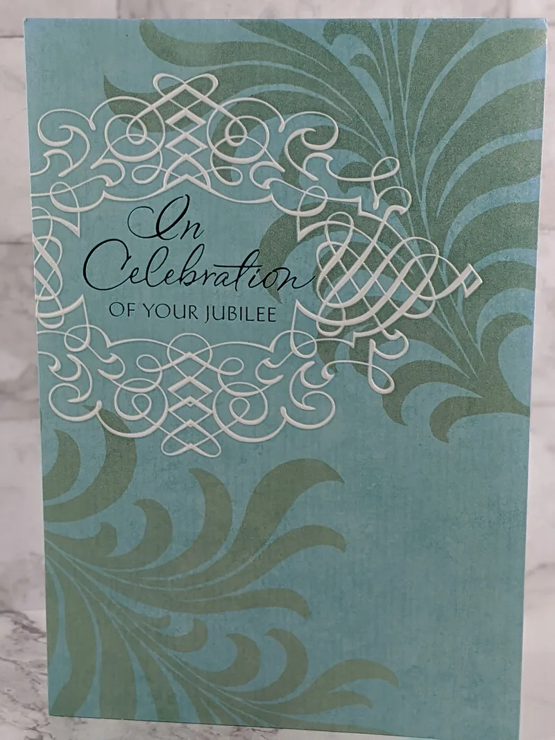 In Celebration of Your Jubilee Card