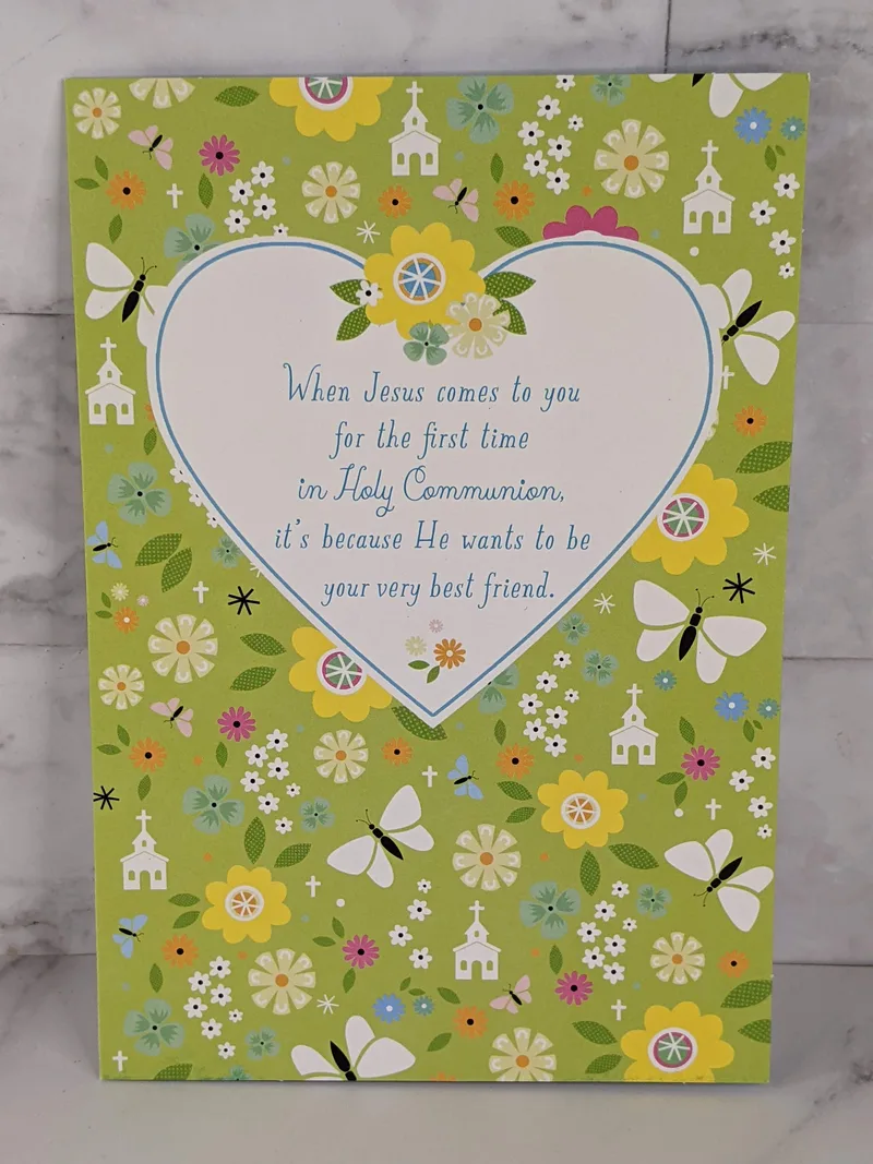 Holy Communion with Jesus Card