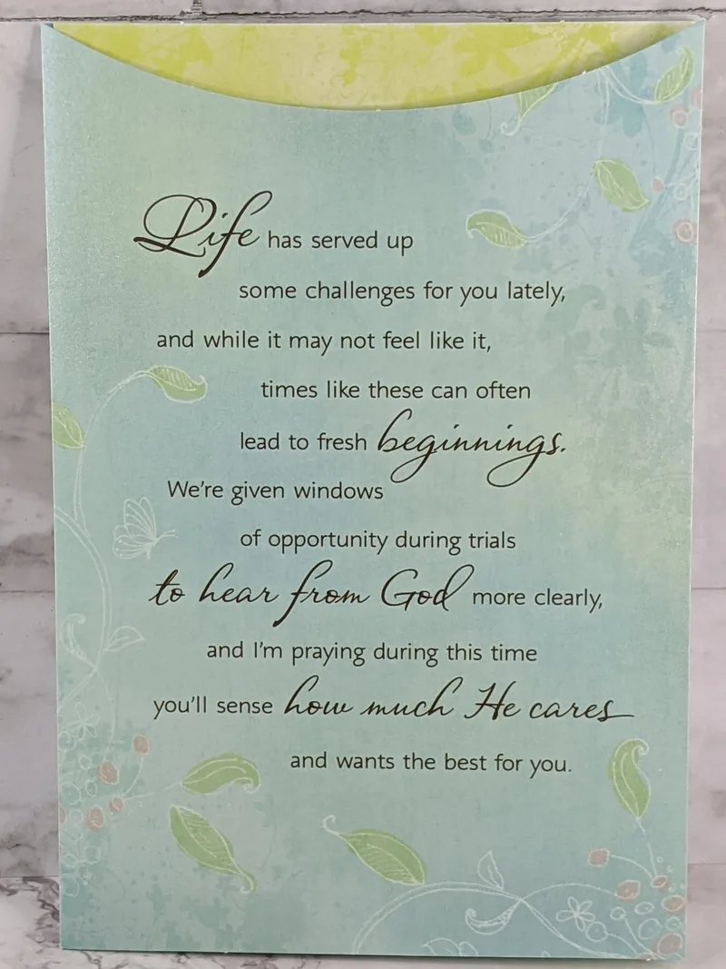 He Cares Witness Card