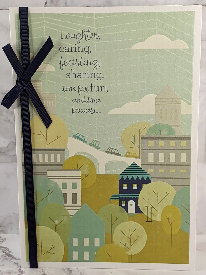 Joys of a Happy Home Card