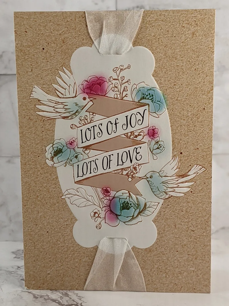 Lots of Joy and Love Card