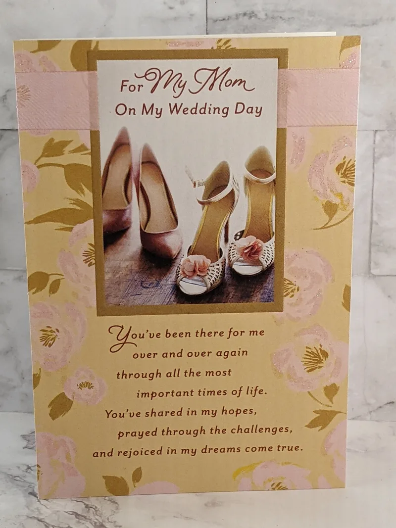 Thanks Mom on My Wedding Day