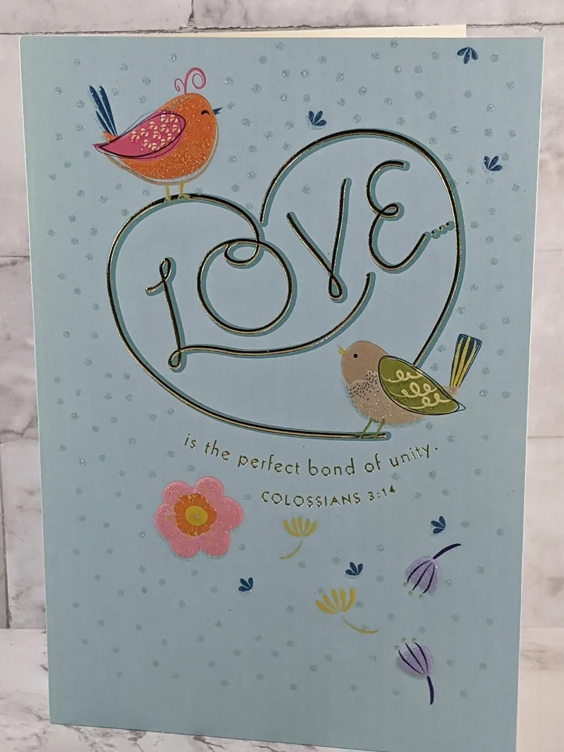 Love Wedding Thank You Card