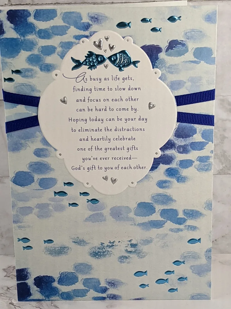 Gift of Each Other Anniversary Card