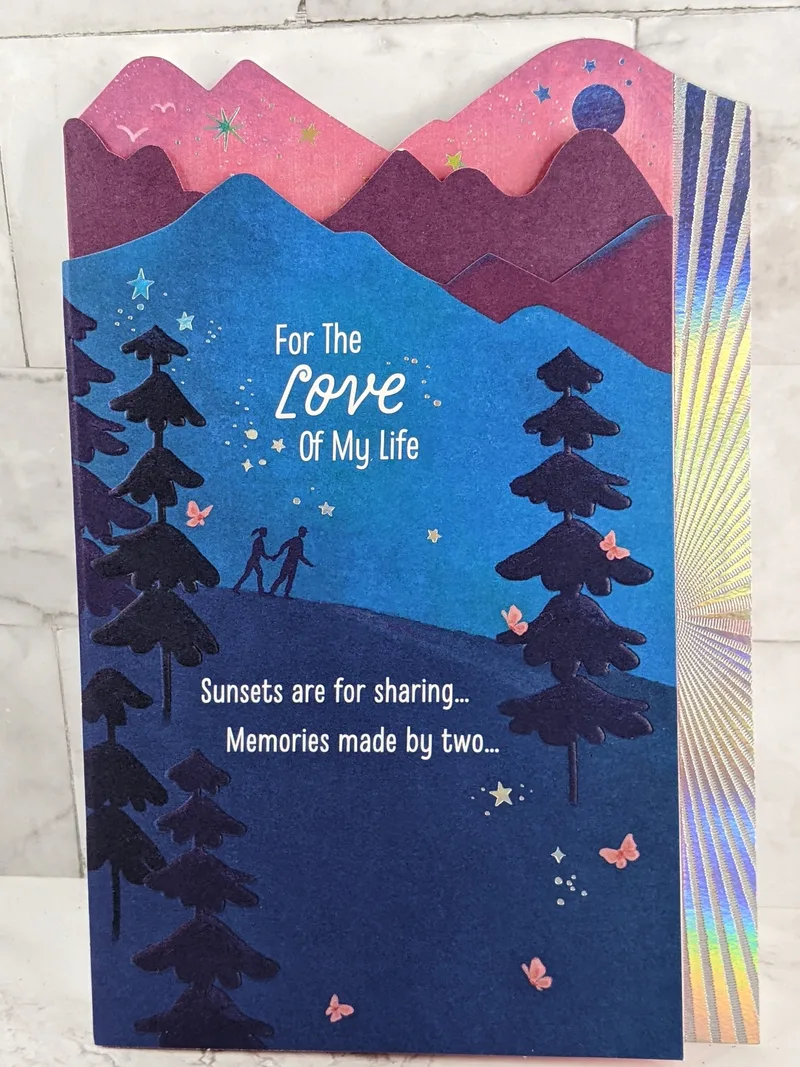 Love of My Life Anniversary Card