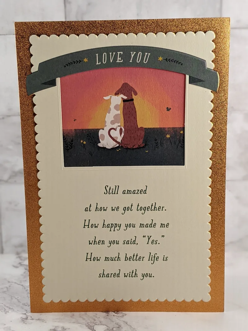 Dream Come True Anniversary Card