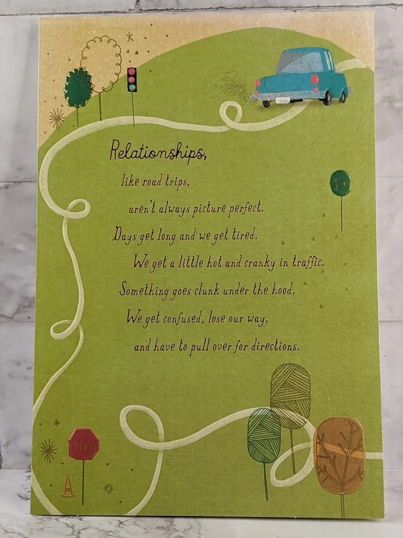 Let's Work This Relationship Out Card