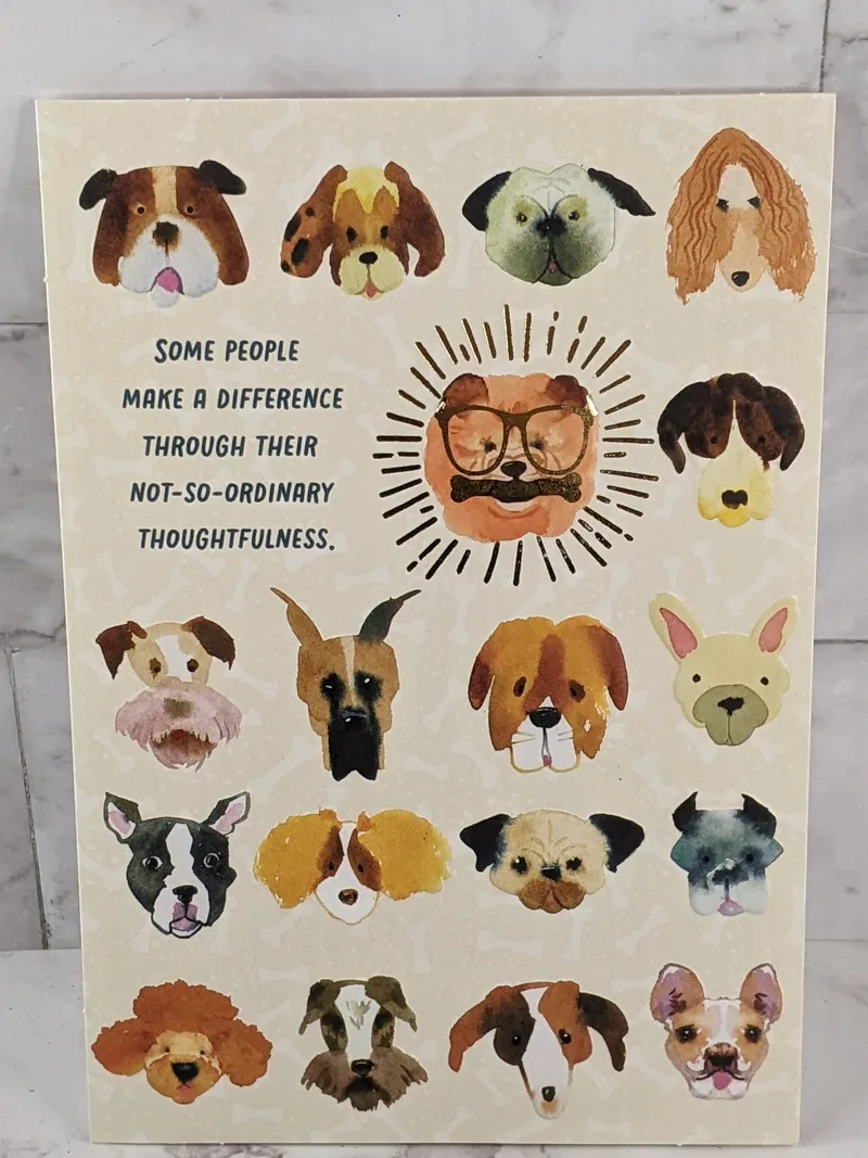 Thoughtfulness Thank You Card