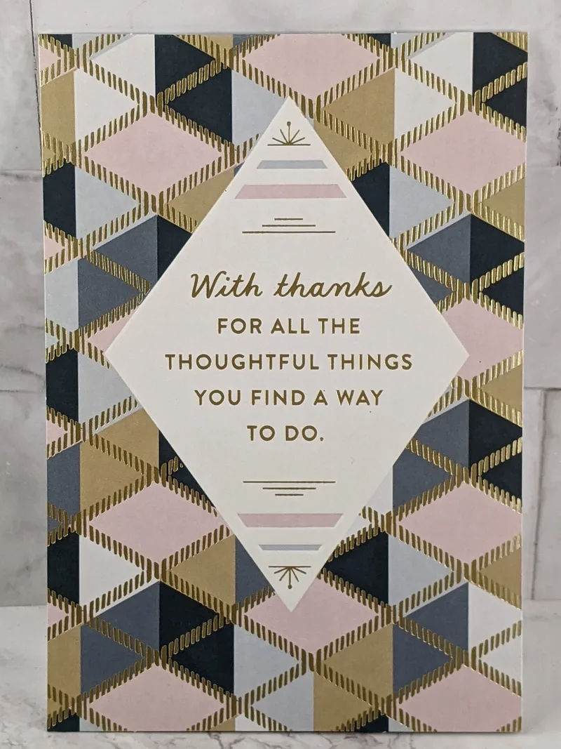 Thoughtful Things You Do Card
