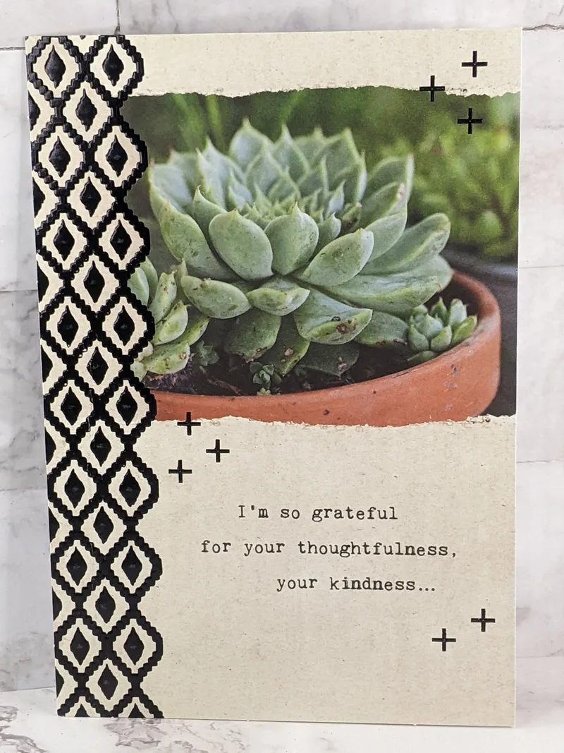 Generous Heart Thank You Card