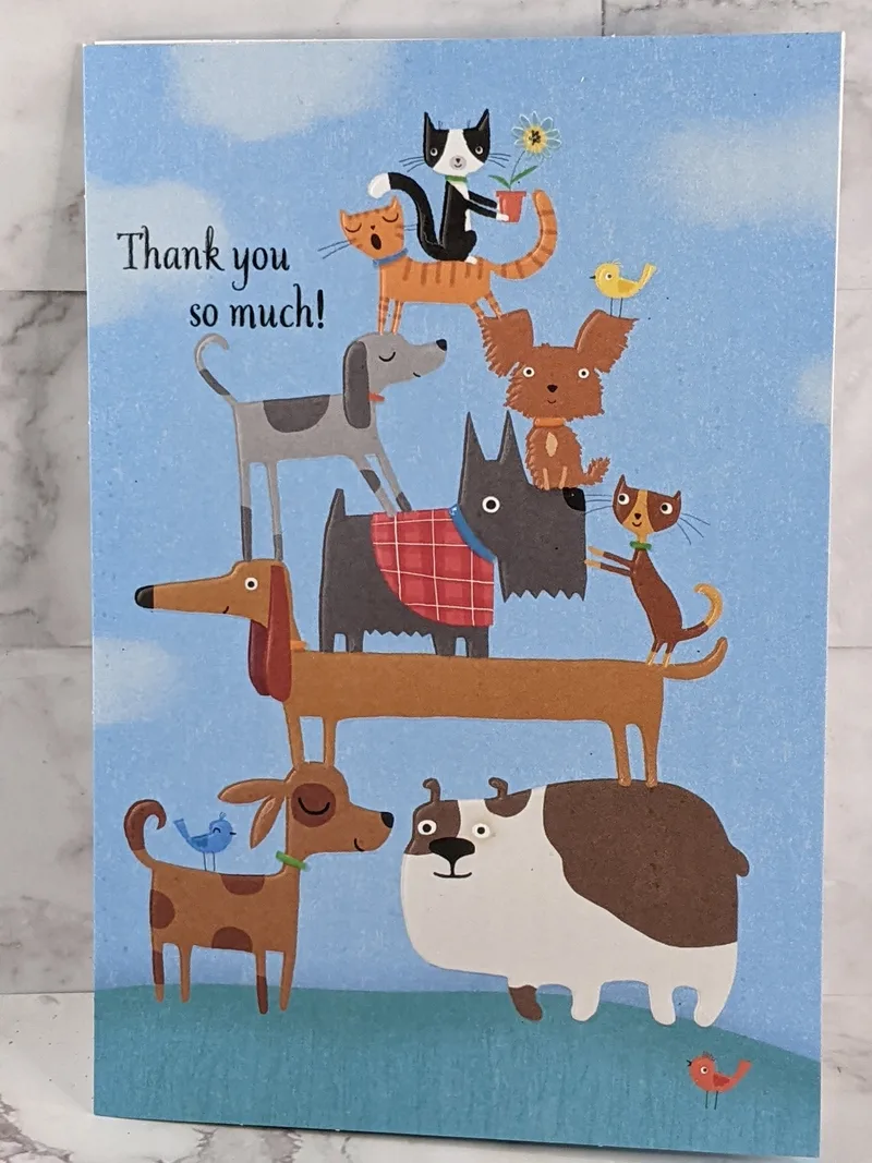 Thanks for Your Help Card