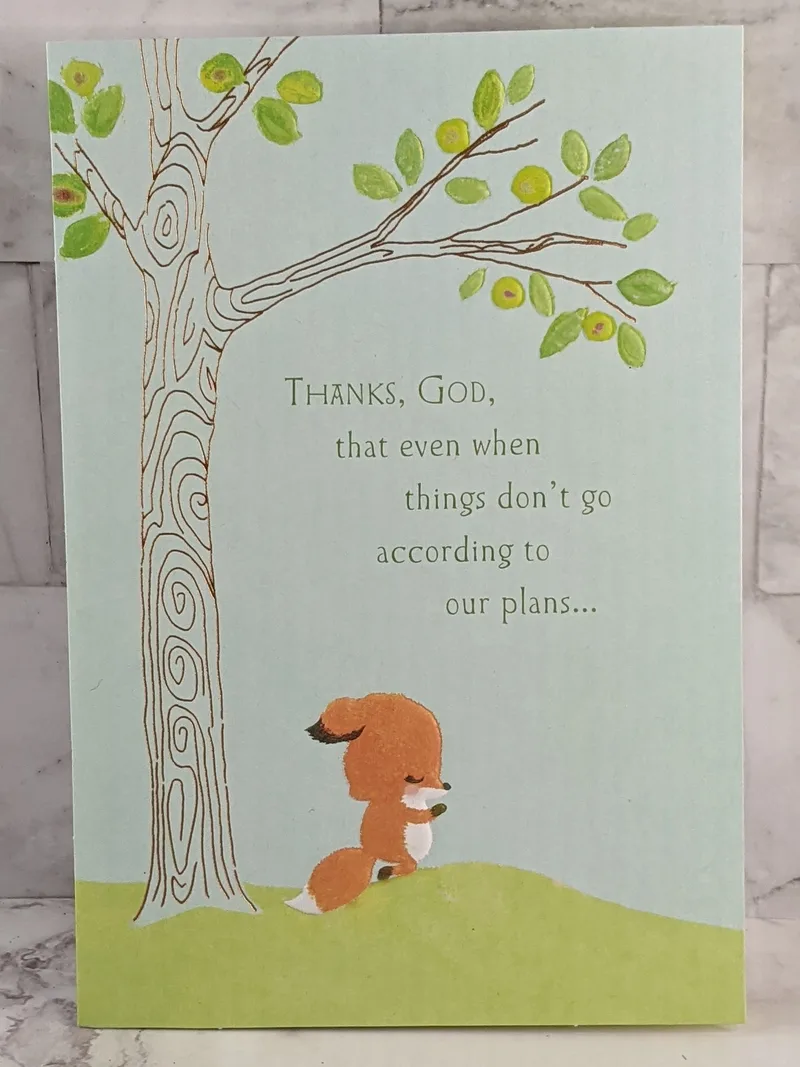 Things Not Going As Planned Card
