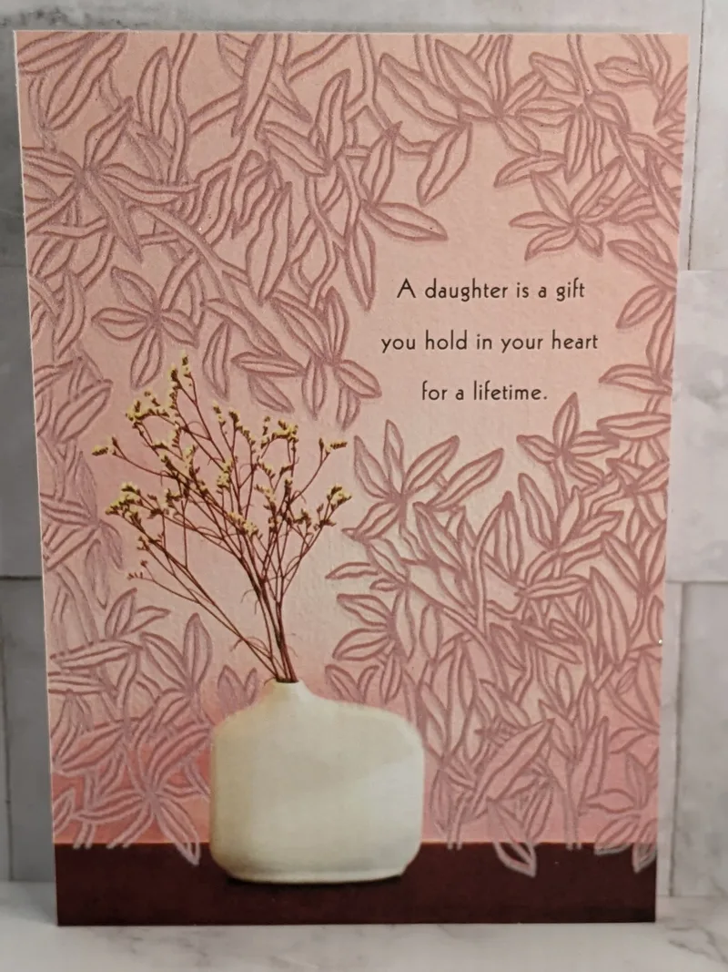 Comfort in Loss of Daughter