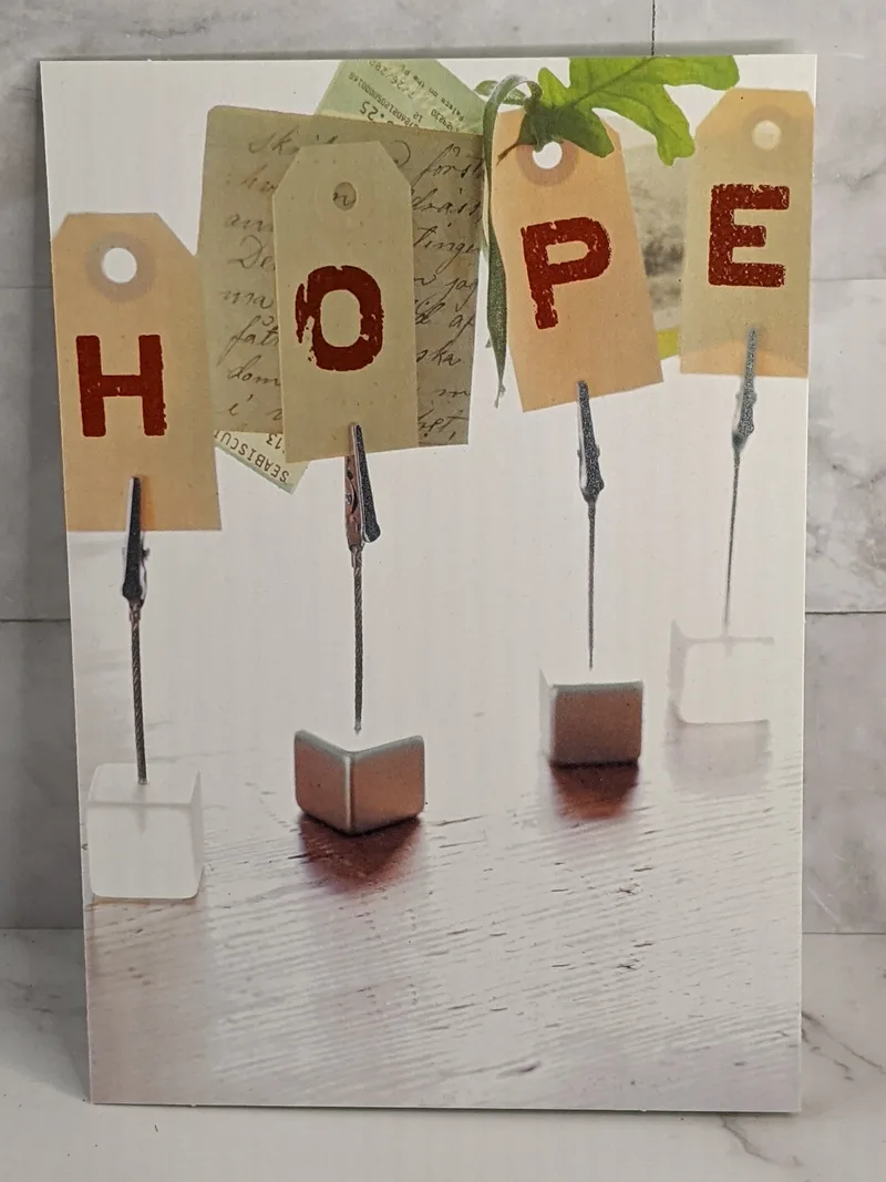 HOPE God Is There Card