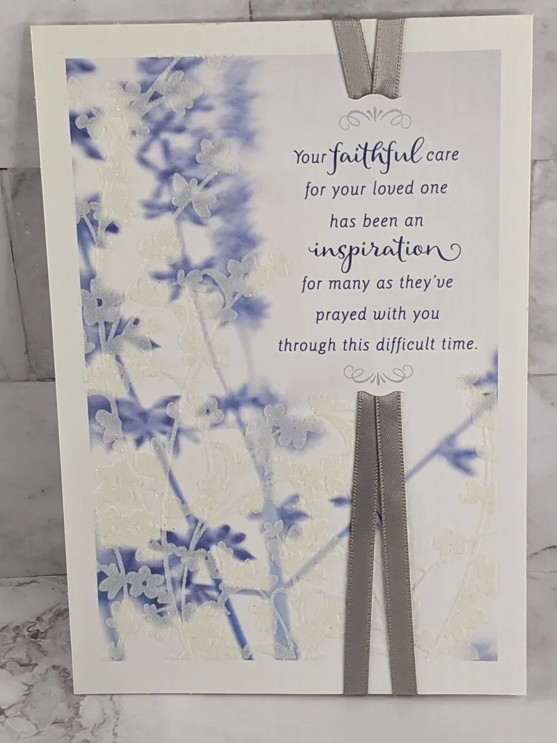Loved One Caring Sympathy Card
