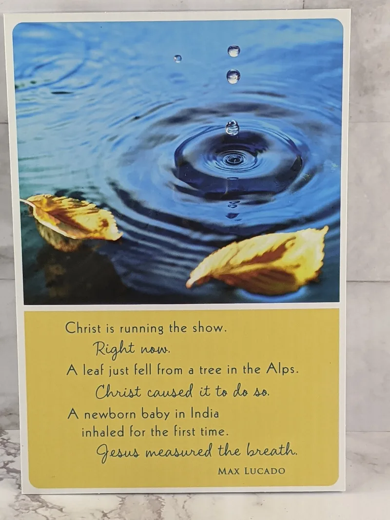 The Lord Cares About You Card