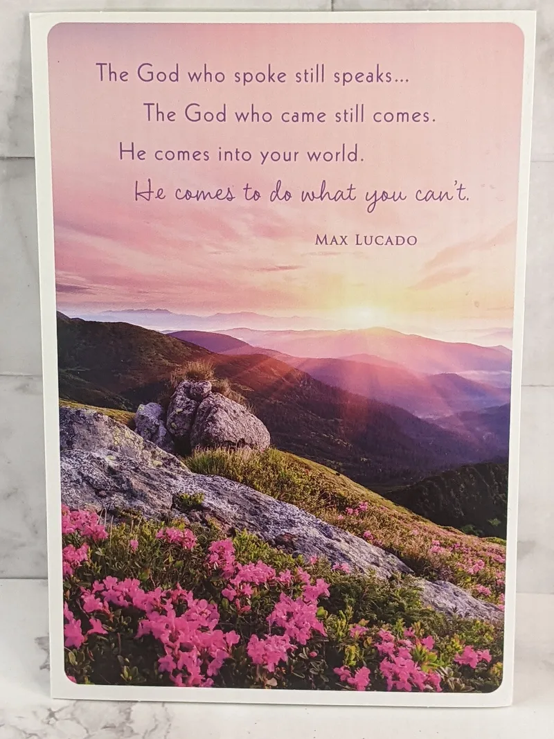 God is With You Card