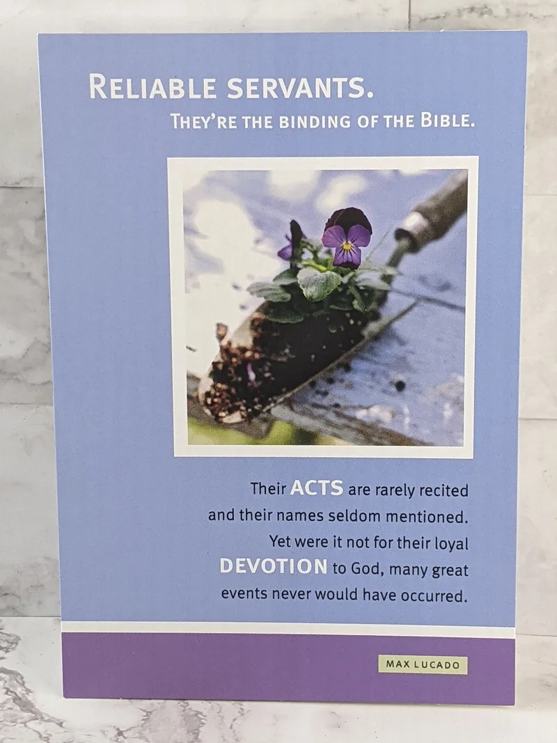 Servant's Heart Appreciation Card